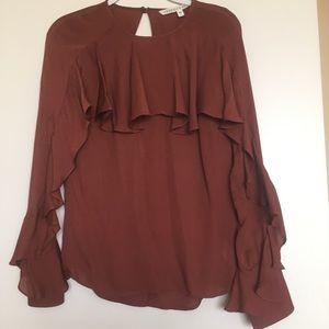 Veronica Beard Size 2 100% Silk Blouse